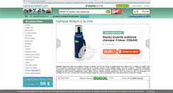 Desktop Screenshot of optique-nature.com
