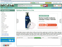 Tablet Screenshot of optique-nature.com